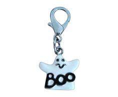Mirage Pet Products Halloween Karabiner Charms/Reißverschluss zieht Ghost One