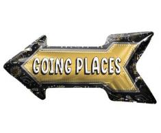 Northstar 63228 Folienballon mit Pfeilmotiv, 91 cm, mehrfarbig