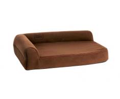 Karlie Orthopädisches Hundebett Ortho Visco, braun, 60 cm x 48 cm x 21 cm