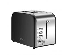 Teesa Toaster 850 W TSA3300, schwarz/silber