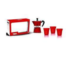 Bialetti Espressokocher 3-Cup rot