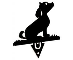 Alubox zampirino-Spirale Mückenschutz zum Bepflanzen Hund, schwarz, 0,05 x 12 x 13 cm