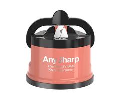 AnySharp Messerschärfer mit Saugnapf, Braun