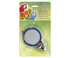 Arquivet 8435117891661 – Spiegel blau mit Glocke 10,5 x 9 x 1 cm