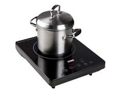 Domo DO328IP Induktionskochplatte, Kunststoff, Schwarz