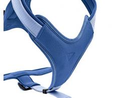 HUNTER Neopren Geschirr für Hunde, Nylon, gepolstert mit Neopren, für Sport und Freizeit XS, blau