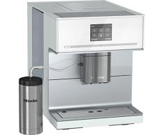 Miele CM 7300 Kaffeevollautomat (Kaffee- und Tee-Zubereitung, Tassenwärmer, 10 Genießerprofile, Tassenbeleuchtung, OneTouch- und OneTouch for Two-Zubereitung, entnehmbare Brüheinheit) schwarz