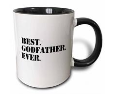 3dRose 151497_9 Mug Becher, keramik, schwarz/weiß