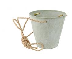 Artstone Blumenampel, Pflanzgefäß Claire, frostbeständig und leichtgewichtig, eukalyptus, 22x22x20 cm, 136227