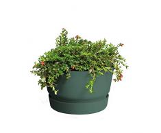 Elho Greenville Blumentopf 33 - Blumentopf - Laubgrün - Draußen - Ø 33 x H 19.5 cm