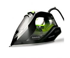 Taurus Geyser ECO Dampfbügeleisen mit Präzisionsspitze, Dampf- und Temperaturregler 3000 W Schwarz