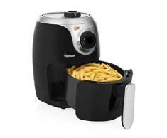 Tristar FR-6980 Mini Chrispy Fryer HeiÃluftfritteuse/Crispy einstellbarem Thermostat und Timer | ohne Fett-einfach zu reinigen â mit 2 Liter FassungsvermÃ¶gen, Schwarz, Silber