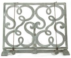 Esschert Design Kochbuchständer C8031 – Grau Finish