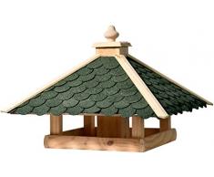 dobar 98540FSCe Klassisches Vogelhaus aus Holz, groß XL, 54 x 54 x 38 cm