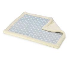 House Of Paws hp983b Fleece Star Decke, blau one Size