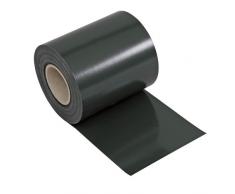 NOOR Zaunblende PVC Blickdicht 630 g/m2 Anthrazitgrau I 0,19 x 35 m I Der ideale Sichtschutz für Ihren Doppelstabmattenzaun I Sichtschutzstreifen in vielen Farben I Witterungsbeständig