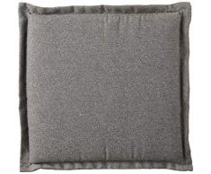Best STS 46x46x5 cm, D.1820 Sitzkissen, Sitzpolster, Polsterkissen, Stuhlkissen, Stuhlpolster, grau