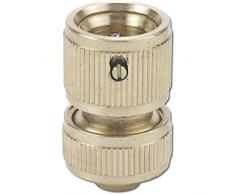 Rehau 12495661100 Schnellschlauchstück 1/2 Zoll, Messing-klick Garten, Mehrfarbig