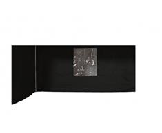 Garden Impressions Pavillon Manta Set, 2 Seitenwände, Dunkelgrau, 2x3m