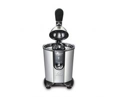 Solis Elektrische Zitruspresse/ Entsafter, Einfache Startautomatik, Leiser Motor, 160 Watt, Edelstahl, Citrus Juicer (Typ 8453)