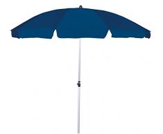 GoodSun Sonnenschirm BE, dunkelblau, 240 cm rund, Gestell Stahl/Kunststoff, Bespannung Polyester, 3.4 kg