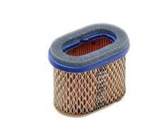 Ratioparts Ovalluftfilter 100 x 62 x 78 mm für Briggs & Stratton Rasenmäher Luftfilter Oval, Gelb