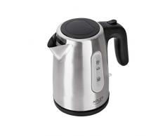 Adler Wasserkocher aus Metall mit Einer Kapazität von 1 Liter und 1200 W Leistung AD 1273, rostfreier stahl