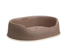Curver 00613-P16-00 Hundekorb 22 x 70 x 89 cm, mokka