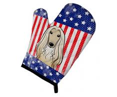 Caroline s Treasures bb2174ovmt American Flagge und afghanischen Windhund Ofenhandschuh, 30,5 cm von 21,6 cm Multicolor