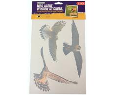 Gardman Window Stickers Zubehör für Vogelfutter, Natur