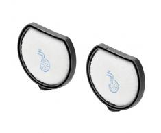 AEG AEF167 Filterset für FX9 & QX9 (Doppelpack, 2 waschbare Vormotorfilter, Staubsauger Filter, einfache Reinigung, regelmäßiger Filtertausch, verbesserte Saugleistung, passgenau) schwarz