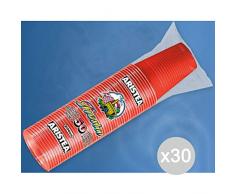 Set 30 Wassergläser, 200 cm, Rot, 218360 Zubehör für die Küche und La Tavola