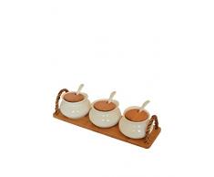 Bambum Gewürzständer 3er Set Pcs B2679 beige