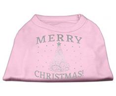 Mirage Pet Products Shimmer Weihnachtsbaum Pet Shirt, extra, Pink