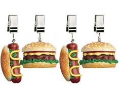 Boston Warehouse Set of 4 Tablecloth Weights, Master Grill