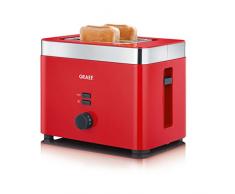 Graef TO63EU TO 63 2-Scheiben Toaster, Kunststoff, Rot