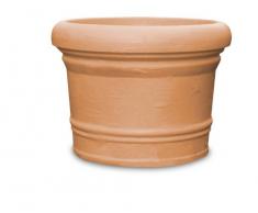 Floralo Pflanztopf Lucca frostsicher, rund, terracotta, 70 xH52 cm