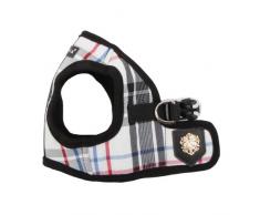 Puppia PAMA-AH978 Junior Westen Geschirr, S, schwarz