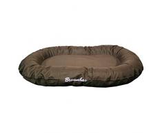 HUNDEKISSEN DREAM TAUPE, OVAL, 100 CM 100 X 75 X 15 CM