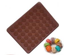 Macaron Silikon Backmatte Schiebeleiste zufällige Farbe