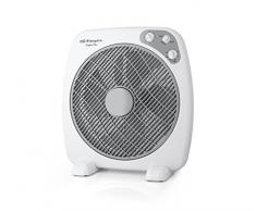 Orbegozo - Ventilator BF (Box Fan) mit Schwingfunktion, rotierendes Gitter, 3 Geschwindigkeitsstufen, Tragegriff, Timer Helix-Durchmesser 40 cm