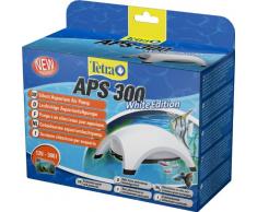 Tetra APS 300 Aquarienluftpumpe Luftpumpe Membranpumpe für Aquarien (mit Lufthahn zur Kontrolle des Luftstroms, ohne Luftschlauch Luftpumpenschlauch Ausströmer, Rückschlagventil)