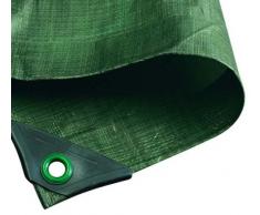 NOOR Abdeckplane Hobby 120g/m² Grün I 5 x 6 m I Allzweckplane für Schutz vor Witterung I Ideal geeignet für den Garten I UV-stabilisiert, beidseitig beschichtet, wasserfest, abwaschbar & langhaltig