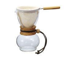 HARIO Teekanne, Glas, Holz, 4 x 4 x 7 cm