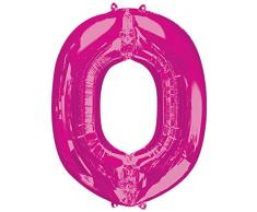 Anagram Folienballon 35430 Buchstabe O, 86,4 cm Pink