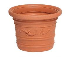 Saturnia Pflanzentopf, rund, 40 cm Durchmesser, Terracotta, 8093405