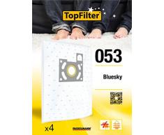 Top Filter 64053 Staubsaugerbeutel für Bluesky BVN 1600, Vlies, 30 x 26 x 0,1 cm