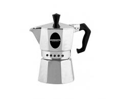 Aeternum 5986 Morenita Espressokocher aus Aluminium für 9 Tasse, silber