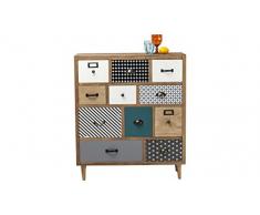 Kare 80378 Kommode Capri, 106x90x36 cm, 11 Schübe