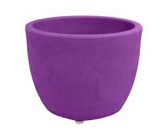 RoTaPlastes Kanto Blumentopf 40 cm dunkelviolett